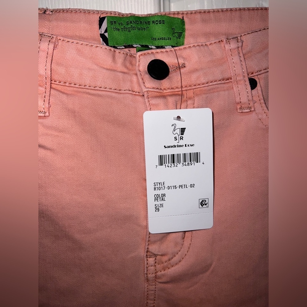 🌸 NWT! Sandrine Rose X Free People Super Flare Jeans - Picture 5 of 11